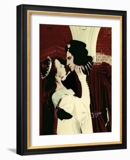 Richard III, Claire Bloom, Laurence Olivier, 1956-null-Framed Photo