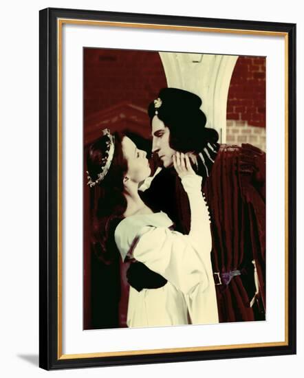 Richard III, Claire Bloom, Laurence Olivier, 1956-null-Framed Photo