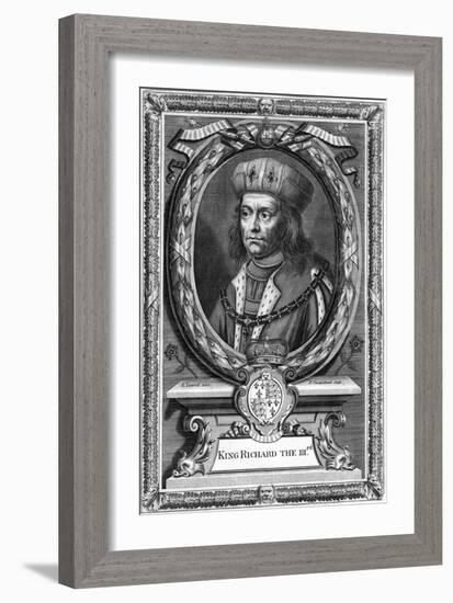 Richard III of England-P Vanderbanck-Framed Giclee Print