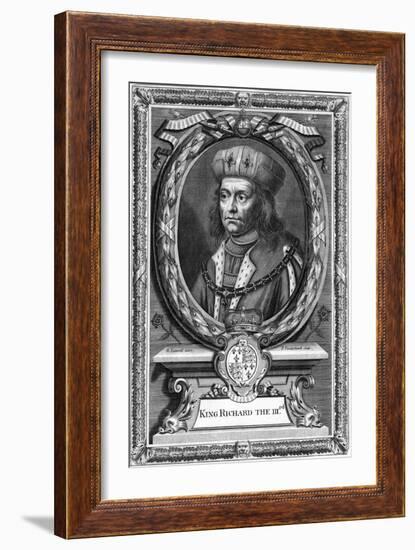 Richard III of England-P Vanderbanck-Framed Giclee Print