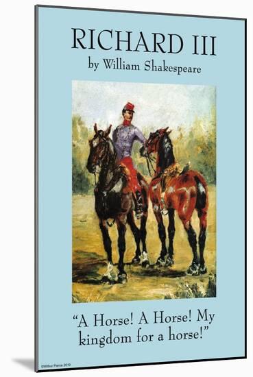 Richard Iii-null-Mounted Art Print