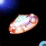UFO Sighting-Richard Kail-Framed Premier Image Canvas