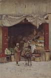 Street Sale in Central Asia, 1902-Richard Karl Sommer-Giclee Print