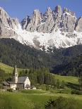 St. Giovanni Church in Val di Funes-Richard Klune-Photographic Print