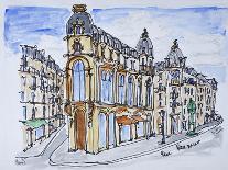 Traditional Haussmann building on Rue de Rennes, Paris, France-Richard Lawrence-Photographic Print