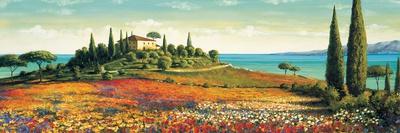 Valley of Poppies-Richard Leblanc-Framed Art Print