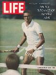 Tennis Player Arthur Ashe, September 20, 1968-Richard Meek-Framed Photographic Print