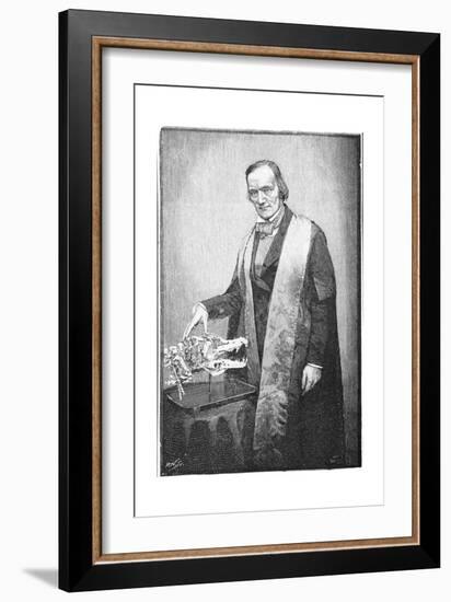 Richard Owen, British Naturalist, C1856-null-Framed Giclee Print