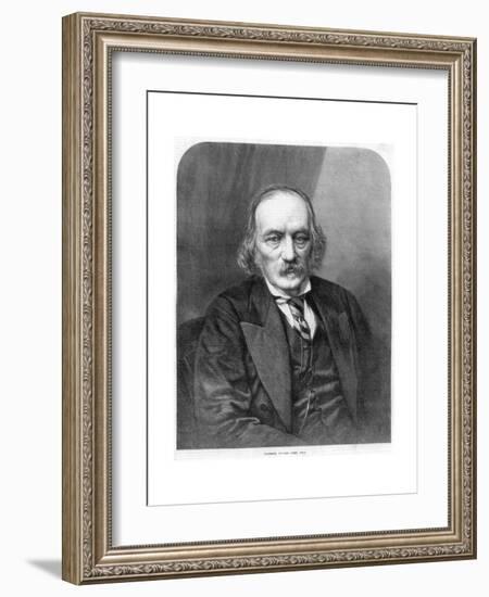 Richard Owen, English Anatomist and Paleontologist, 1872-null-Framed Giclee Print