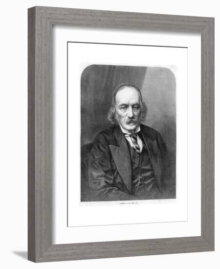 Richard Owen, English Anatomist and Paleontologist, 1872-null-Framed Giclee Print