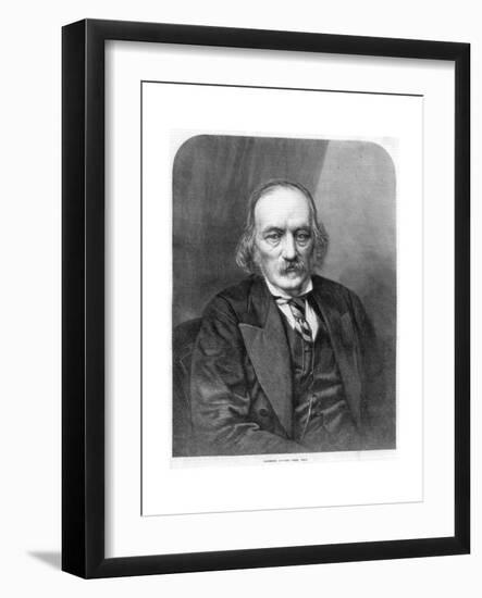 Richard Owen, English Anatomist and Paleontologist, 1872-null-Framed Giclee Print