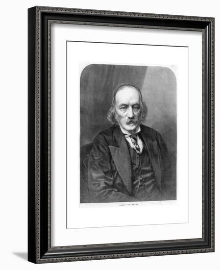 Richard Owen, English Anatomist and Paleontologist, 1872-null-Framed Giclee Print