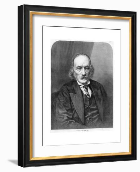 Richard Owen, English Anatomist and Paleontologist, 1872-null-Framed Giclee Print