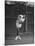 Richard "Pancho" Gonzales Playing in a Tennis Tournament-John Florea-Mounted Premium Photographic Print