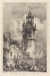 Big Clock Tower Evreux, Normandie, France, 1824-Richard Parkes Bonington-Giclee Print