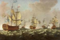 The Moonlight Battle: the Battle off Cape St. Vincent, 16th January 1780-Richard Paton-Giclee Print