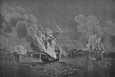 Seven Years' War (1756-1763): the Bombing of Morro Castle (Cuba) on July 1, 1762, an Interpretation-Richard Paton-Giclee Print