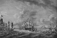 The Battle of Cape Passaro, 11 August 1718, 1767 (Oil on Canvas)-Richard Paton-Giclee Print