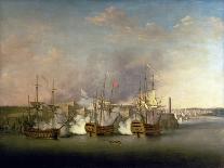 The Capture of Port Louis (Haiti), on March 8, 1748, by the British Admiral Charles Knowles, the Ci-Richard Paton-Giclee Print