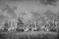 The Battle of Cape Passaro, 11 August 1718, 1767 (Oil on Canvas)-Richard Paton-Giclee Print