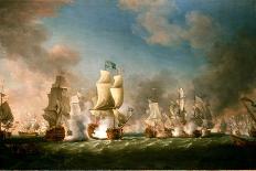 Seven Years' War (1756-1763): the Bombing of Morro Castle (Cuba) on July 1, 1762, an Interpretation-Richard Paton-Giclee Print