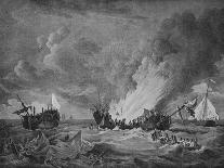 The Battle of Cape Passaro, 11 August 1718, 1767 (Oil on Canvas)-Richard Paton-Giclee Print