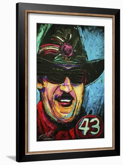 Richard Petty 001-Rock Demarco-Framed Giclee Print