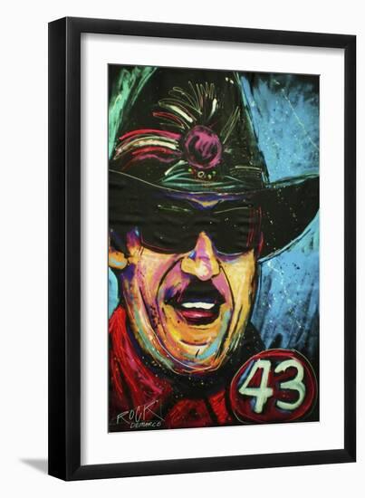 Richard Petty 001-Rock Demarco-Framed Giclee Print