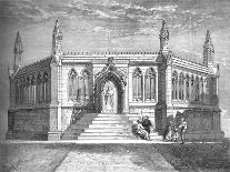 'Memorial Chapel at Cawnpore', c1880-Richard Principal Leitch-Giclee Print