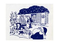 Christmas Eve Nap-Richard Q. Yardley-Giclee Print