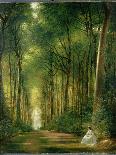 The Woodland Mirror, 19Th Century-Richard Redgrave-Giclee Print