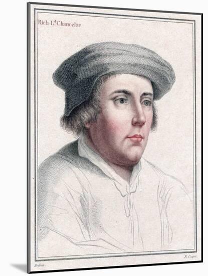 Richard Rich, English Lawyer and Statesman-Hans Holbein the Younger-Mounted Giclee Print