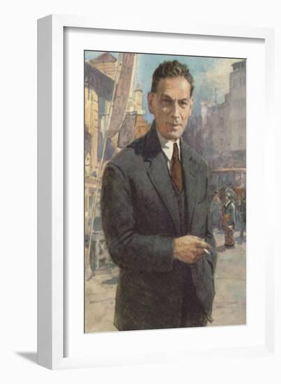 Richard Sorge, German Communist Spy-null-Framed Giclee Print