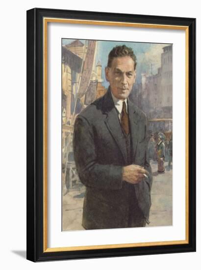 Richard Sorge, German Communist Spy-null-Framed Giclee Print