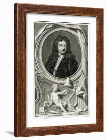 Richard Steele-Godfrey Kneller-Framed Art Print