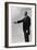 Richard Strauss Conducting in Berlin, 1920s-null-Framed Giclee Print