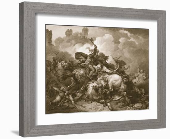 Richard the First in Palestine, Engraved by A. Smith-Philip James Loutherbourg-Framed Giclee Print