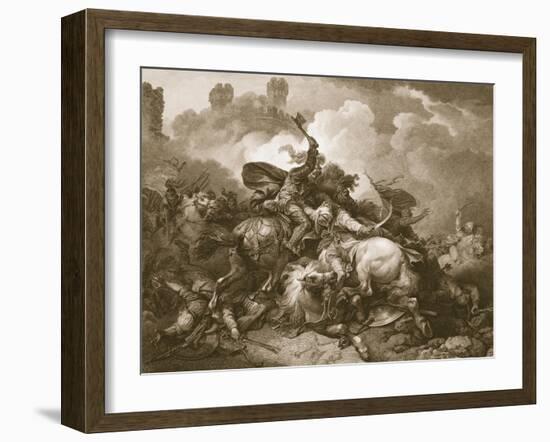 Richard the First in Palestine, Engraved by A. Smith-Philip James Loutherbourg-Framed Giclee Print