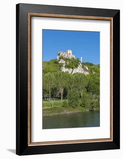 Richard The Lion Heart fortress, Les Andelys, Normandy, France-Lisa S. Engelbrecht-Framed Photographic Print