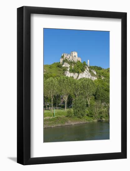 Richard The Lion Heart fortress, Les Andelys, Normandy, France-Lisa S. Engelbrecht-Framed Photographic Print