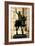 Richard the Lionheart Statue, Houses of Parliament, Westminster, London England-Peter Thompson-Framed Photographic Print