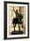 Richard the Lionheart Statue, Houses of Parliament, Westminster, London England-Peter Thompson-Framed Photographic Print