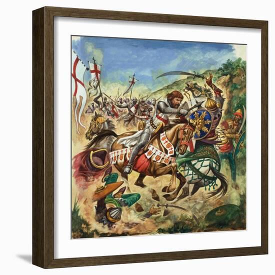 Richard the Lionheart-Peter Jackson-Framed Giclee Print