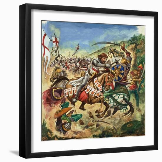 Richard the Lionheart-Peter Jackson-Framed Giclee Print