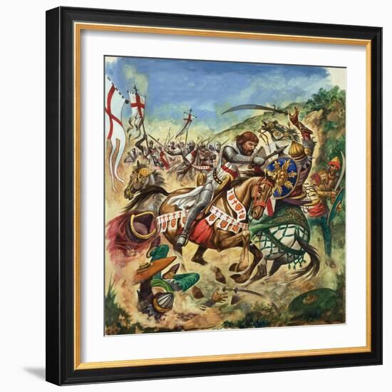 Richard the Lionheart-Peter Jackson-Framed Giclee Print