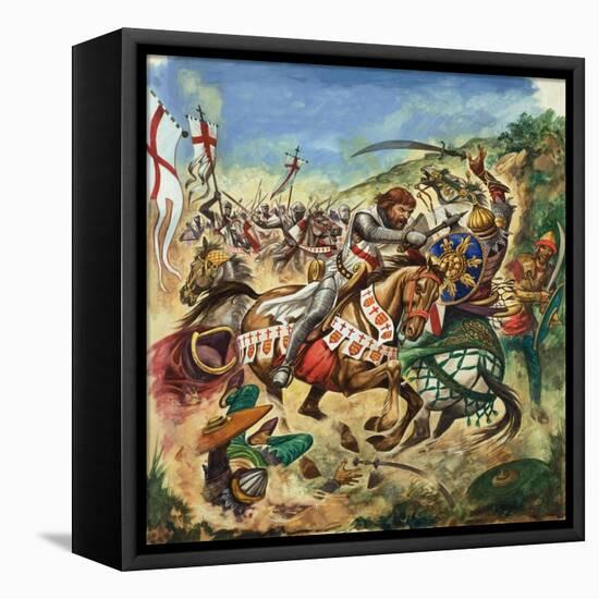 Richard the Lionheart-Peter Jackson-Framed Premier Image Canvas