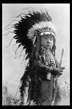 Cheyenne Warrior of the Future-Richard Throssel-Framed Art Print