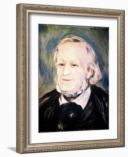 Richard Wagner (1813-188), German Composer, Conductor, and Essayist, 1882-Pierre-Auguste Renoir-Framed Giclee Print