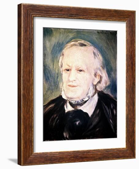 Richard Wagner (1813-188), German Composer, Conductor, and Essayist, 1882-Pierre-Auguste Renoir-Framed Giclee Print