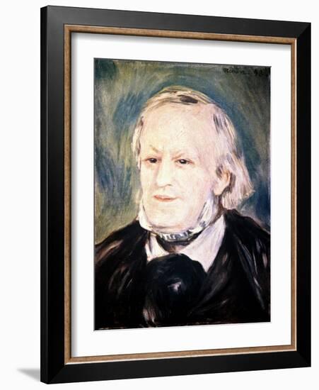 Richard Wagner (1813-188), German Composer, Conductor, and Essayist, 1882-Pierre-Auguste Renoir-Framed Giclee Print